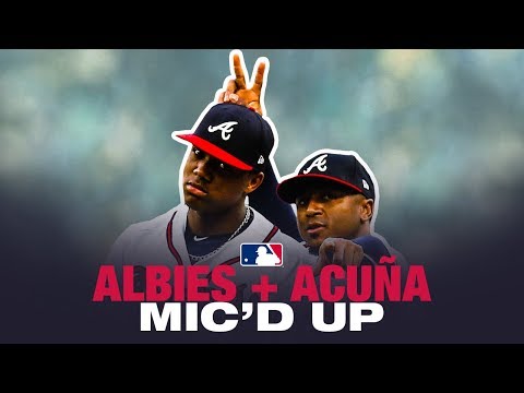 Hilarious! Ronald Acuña Jr. and Ozzie Albies mic'd up at Spring Training game