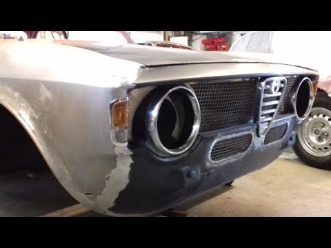 Alfa Giulia 1967 Step Nose Resto Mod Build pt2