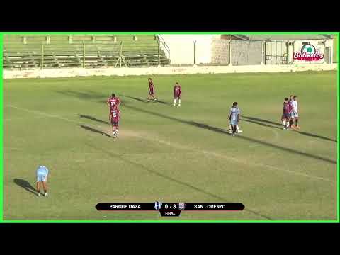 ⚽ Parque Daza vs San Lorenzo de Alem