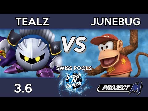 Tealz (MK) vs Junebug (Diddy) - Smash 'N' Splash 5 Pools
