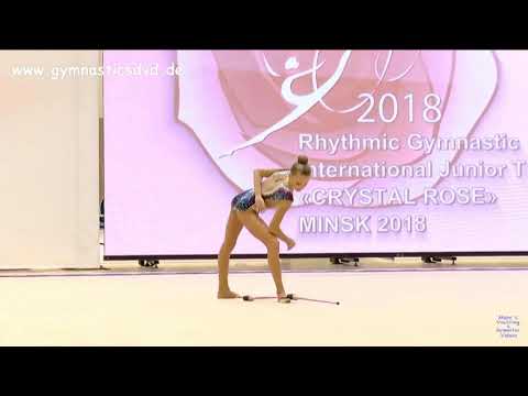 Daria Sergaeva (RUS) clubs - Crystal rose Minsk 2018