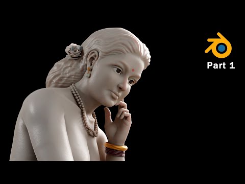 Likeness Sculpting | Sculpting a Full Female Character | Blender | Part 1