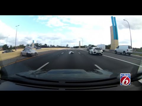 Porsche crashes on I-4 in street racing incident, FHP says