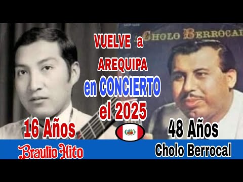Vida Artistica de BRAULIO HITO con El Cholo Berrocal, en  Entrevista en "TV.39 - El Pueblo"- 2016