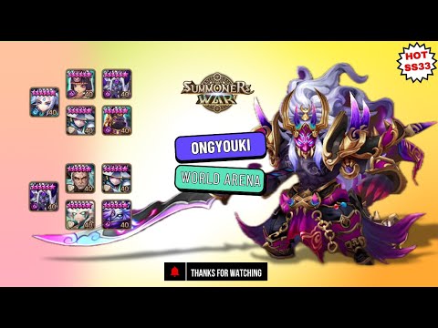 ONGYOUKI dream combo LD insane | SUMMONERS WAR