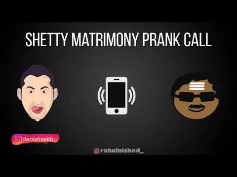Shetty Matrimony Prank Call | Frustrated Client | Kannada | Funny prank call