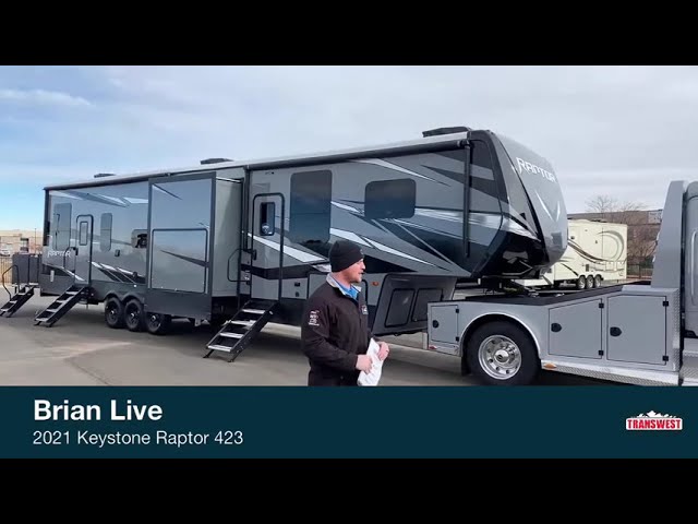 Preview image of 2021 Keystone Raptor 423 Toy Hauler youtube video