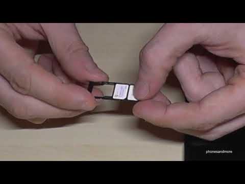 Samsung Galaxy A21/A21s: How to insert the SIM card? Installation of the 2 nano SIM cards
