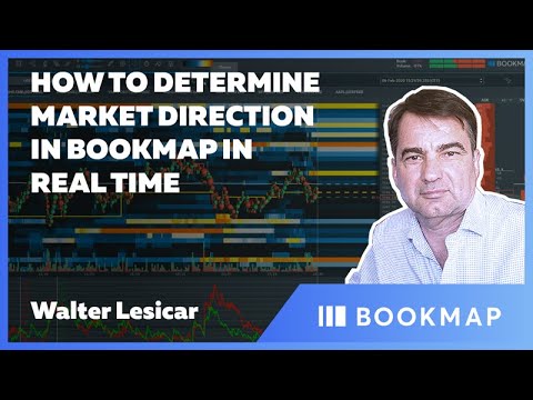 How to Determine Market Direction in Bookmap in Real Time | Walter Lesicar | Pro Trader Webinar