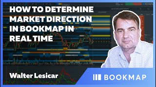 How to Determine Market Direction in Bookmap in Real Time | Walter Lesicar | Pro Trader Webinar