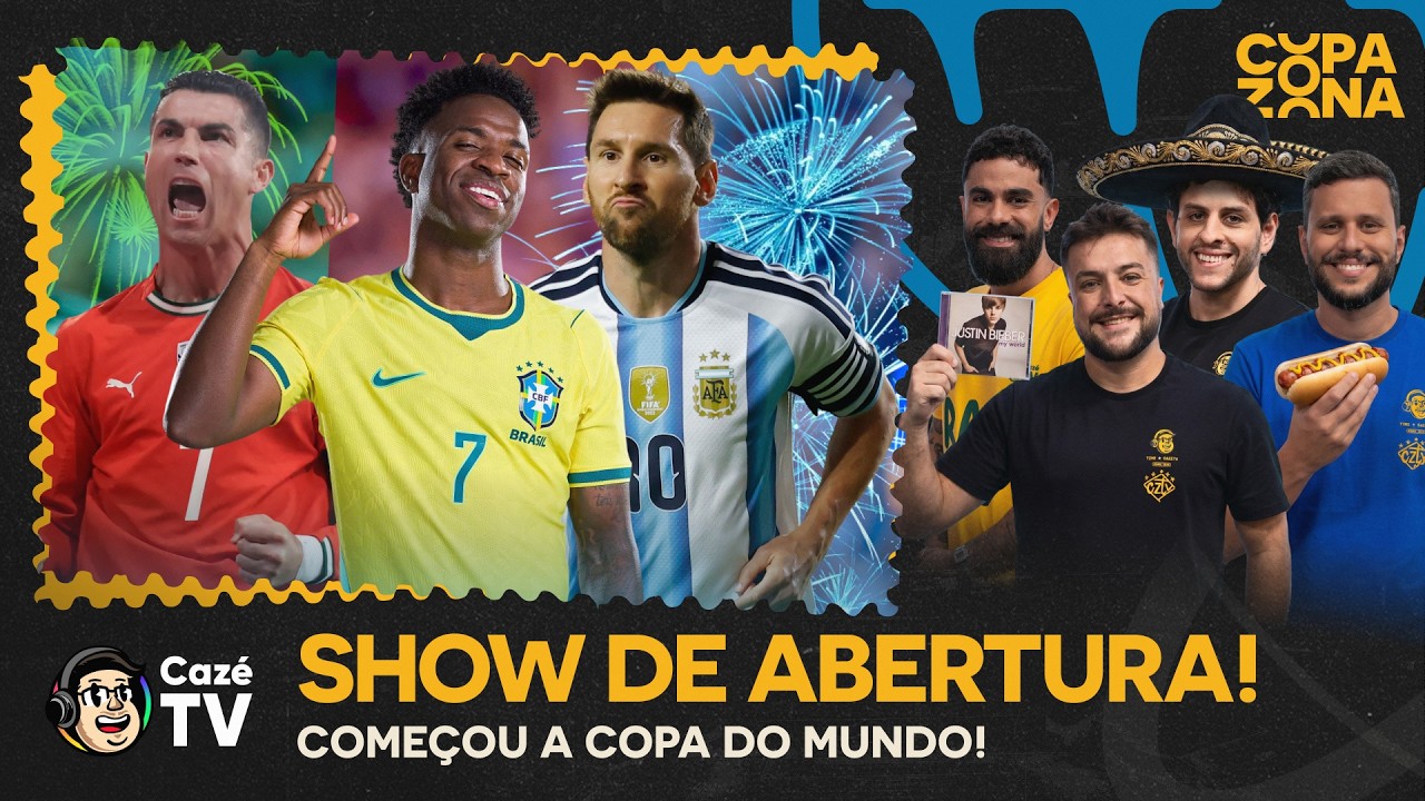 SHOW DE ABERTURA DA COPA DO MUNDO FIFA 2026™. AGORA É OFICIAL, COMEÇOU! | COPAZONA