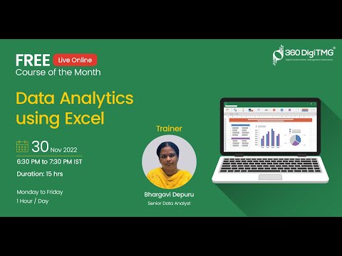 Data Analytics using Excel Day 1 360DigiTMG