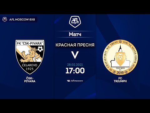 AFL20. United World 2. Day 18. ČSK Pivara - FC Triumph