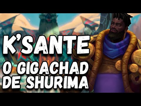 HISTÓRIA DE K'SANTE, O GIGACHAD DE NAZUMAH - League of Legends