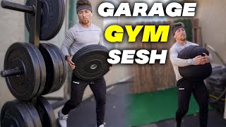 Garage Gym Lifting Session | Sand Bar Callus Shaver Unboxing