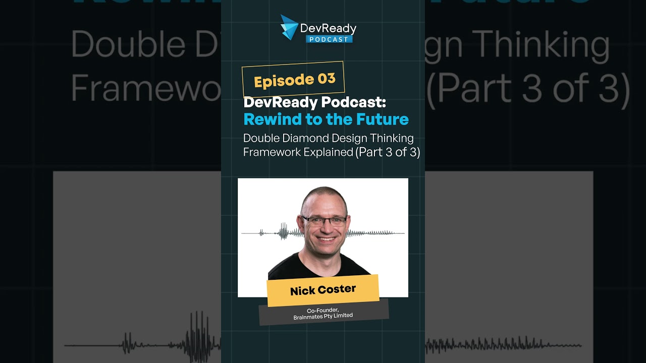 #shorts Nick Coster’s Double Diamond Design Thinking Framework can help you refine problems!