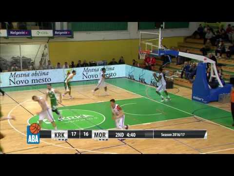ABA Liga 2016/17 highlights, Round 24: Krka - Mornar (25.2.2017)