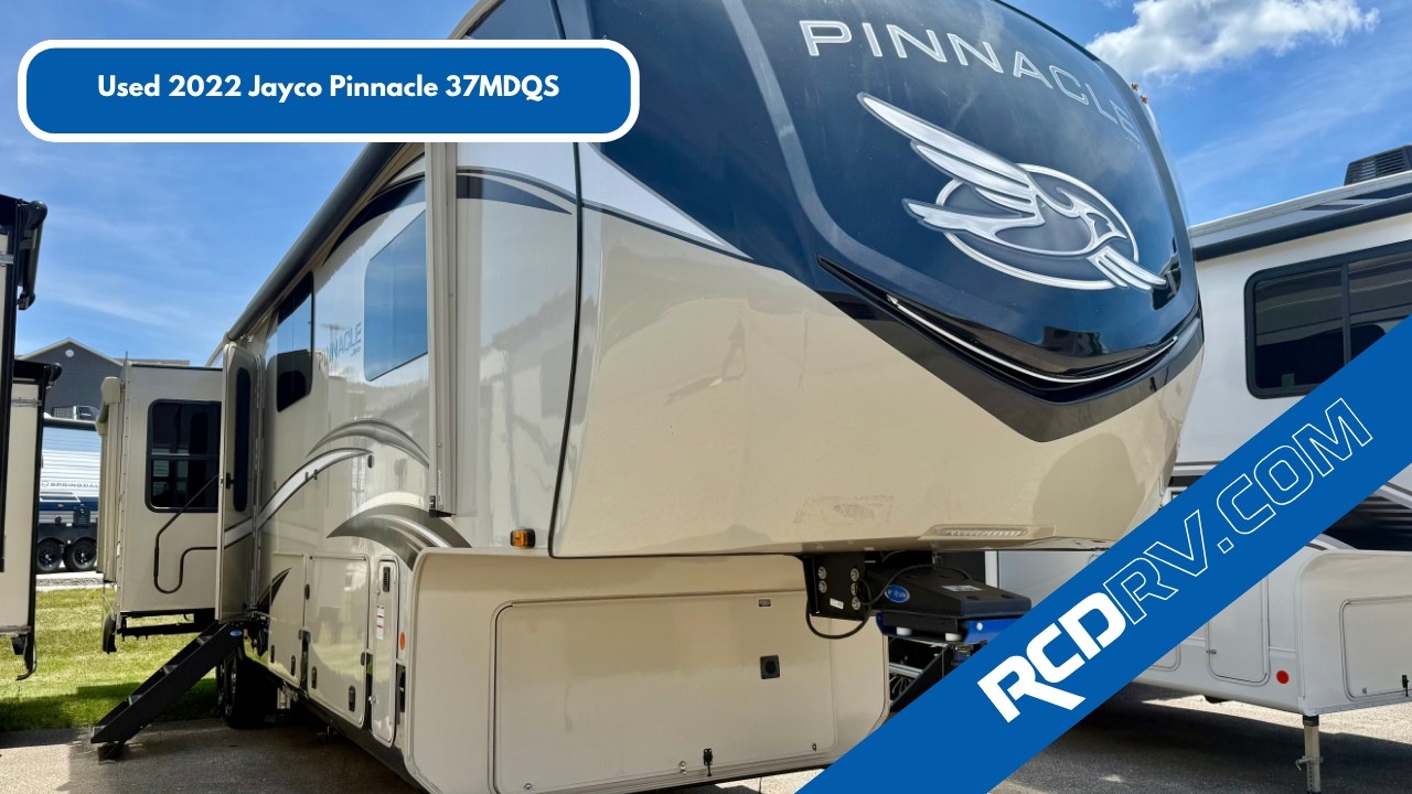 A photo of this 2022 Jayco Pinnacle 37MDQS