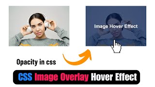Adding Text Over Images With CSS Opacity | CSS Overlay Text On Image