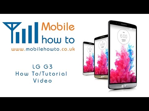 How To Lock & Unlock - LG G3