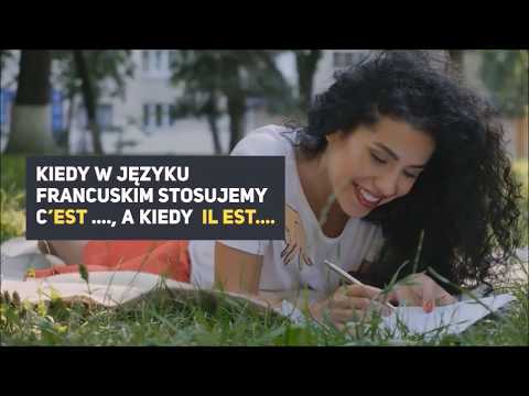 LEKCJA FRANCUSKIEGO Z FRANCUSKIM LEKTOREM: Kiedy stosujemy c’est, a kiedy Il est?