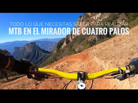 Descenso MTB en el mirador de 4 palos + cañón de la gotera