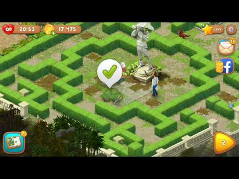 Gardenscapes Story Part 15 - Area 5 - Day 2 Gameplay Walkthrough