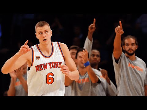 KRISTAPS PORZINGIS WAVED AT US (CELTICS GAME)