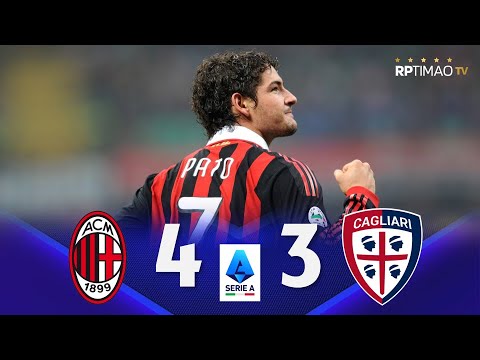 Milan 4 x 3 Cagliari (Ronaldinho & Pato Show) ● Serie A 2009/10 Extended Goals & Highlights ᴴᴰ
