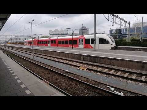 Het bus en trein vervoer in Leeuwarden 19-05-2020