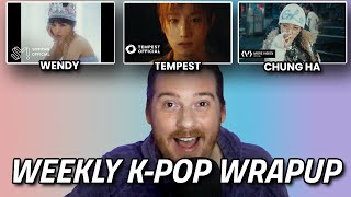 TEMPEST, WENDY, & CHUNG HA Reactions [K-Pop Wrap-Up | 3.15.24]