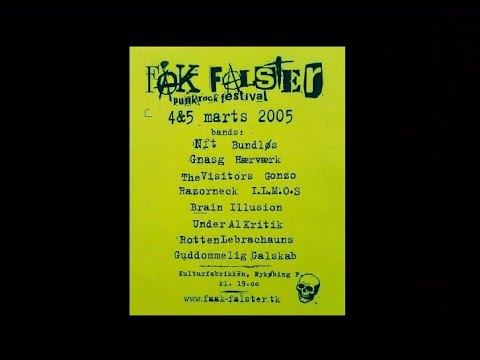 Fåk Falster - Punk Festival, Kulturfabrikken Nykøbing F. Marts 2005.