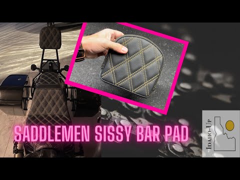 M8 Harley Saddlemen Explorer LS Short Pad Sissy Bar Pad Install Low Rider S