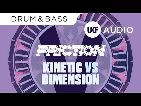 Friction vs Dimension - Kinetic