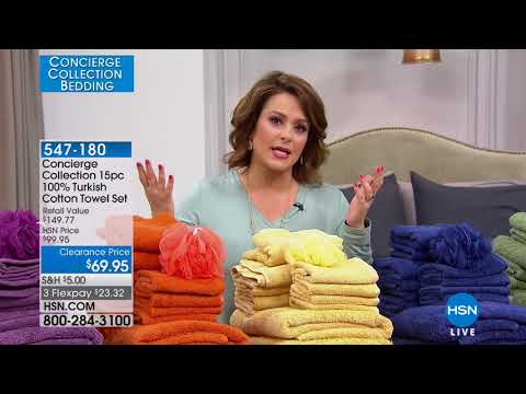 HSN | Concierge Collection Bedding 02.26.2018 - 09 AM