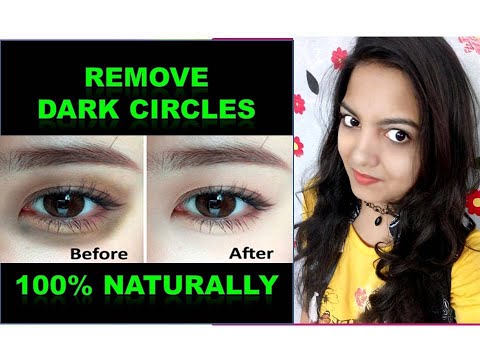 HOW TO REMOVE DARK CIRCLES IN 3 DAYS NATURALLY (100% Works) Video