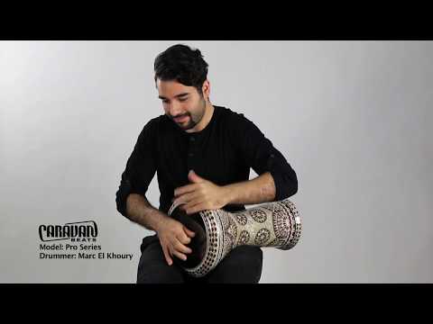 Darbuka/Doumbek Solo by Marc El Khoury on Caravan Beats Pro Series Model