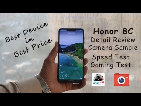 Honor 8c Detailed Review (Urdu/Hindi) | Camera Samples, Gaming Test