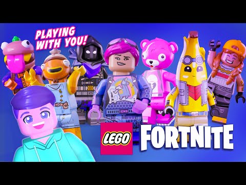 EPIC LEGO FORTNITE NOW FREE! SURVIVAL CRAFTING GALORE