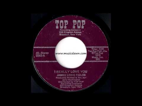James Lewis Fields - I Really Love You [Top Pop] 1973 Crossover Soul 45 Video