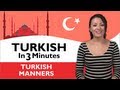 Learn Turkish - Turkish in Three Minutes - Thank ...