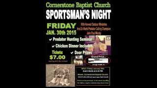 preview picture of video 'Sportsman Night Cornerstone Logan Ohio'