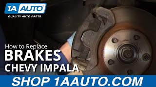 How to Replace Brake Kit 00-05 Chevy Impala