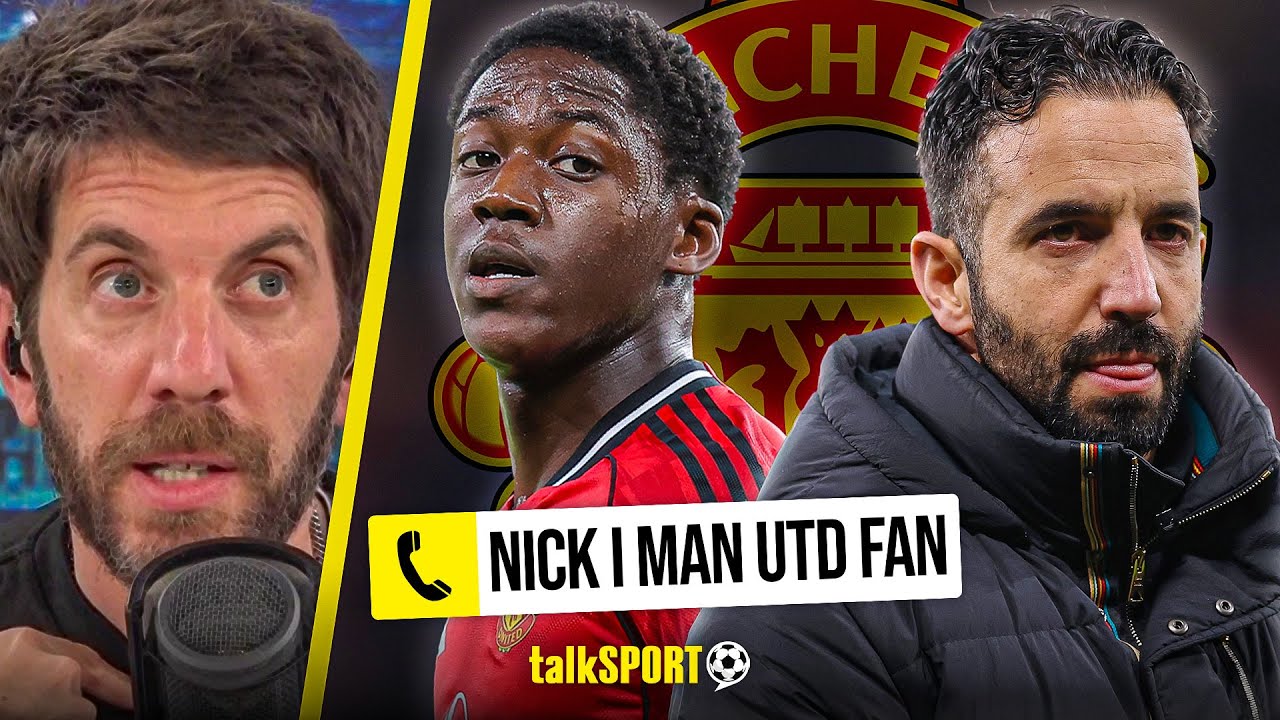 Andy Goldstein STUNNED by Man Utd fan PRAISING Ruben Amorim for NOT PLAYING Kobbie Mainoo!