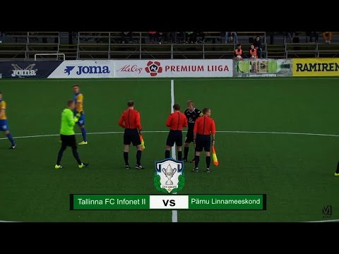 Evald Tipneri karikavõistluste 1/16 finaal: Tallinna FC Infonet II - Pärnu Linnameeskond 0:3 (0:1)