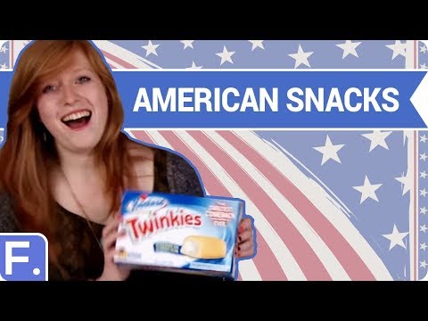 Irish People Taste American Snacks Video