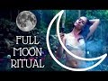 This is my Full Moon Ritual (burning letter, meditation, dance)
