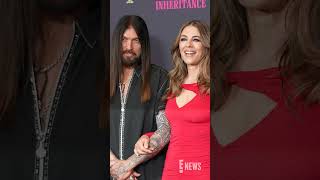Billy Ray Cyrus and Elizabeth Hurley arrive at #TheInheritance photocall in London.