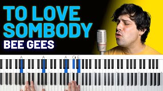 Download lagu How To Play 'To Love Somebody' by Bee Gees [Piano Tutorial   Chord Chart] mp3