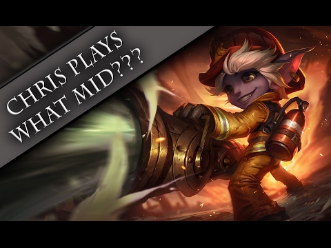 CHRIS PLAYS WHAT MID??? (Firefighter Tristana League of Legends Gameplay)